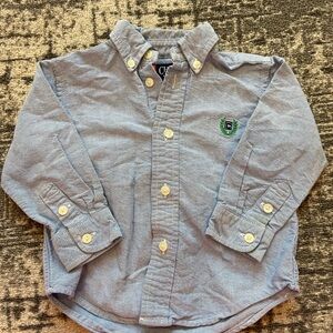 Chaps Light Blue Kids Button-Down Shirt